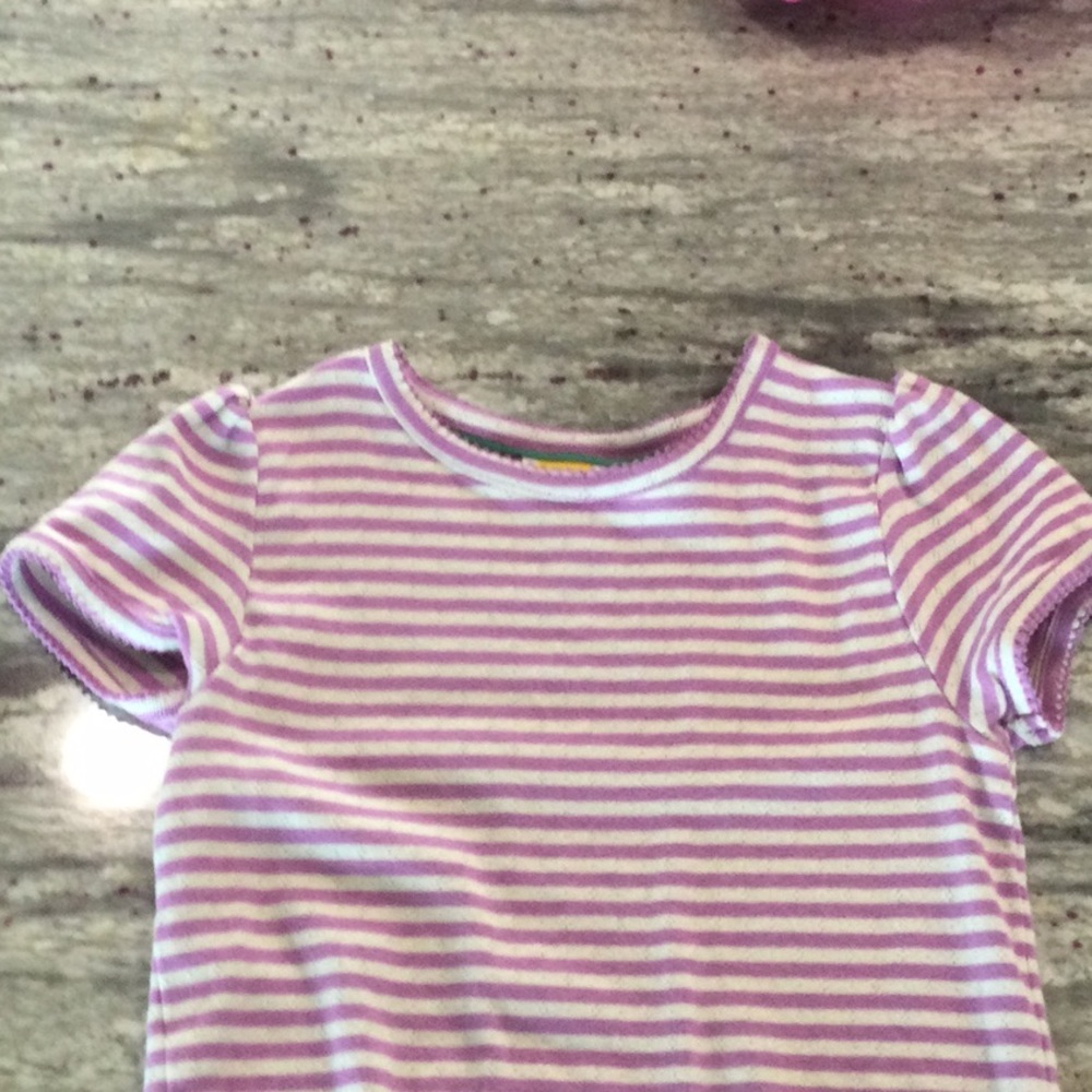 Super fun striped lavender top